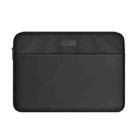For 16 inch Laptop WIWU Minimalist Ultra-thin Laptop Sleeve(Black) - 1