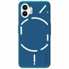 For Nothing Phone 2 NILLKIN Frosted Shield Phone Protective Case(Blue) - 1