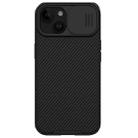 For iPhone 15 NILLKIN CamShield Pro PC Phone Case(Black) - 1