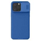 For iPhone 15 Pro Max NILLKIN CamShield Pro PC Phone Case(Blue) - 1
