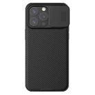 For iPhone 15 Pro Max NILLKIN CamShield Pro PC Phone Case(Black) - 1