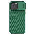For iPhone 15 Pro Max NILLKIN CamShield Pro PC Phone Case(Green) - 1