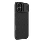 For iPhone 16 NILLKIN CamShield Pro PC Phone Case(Black) - 2