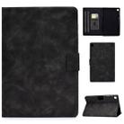 For Samsung Galaxy Tab S6 Lite P610/P615 Cowhide Texture Horizontal Flip Leather Case with Holder & Card Slots & Sleep / Wake-up Function(Grey) - 1
