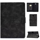 For Samsung Galaxy Tab A 10.1 (2016) T580/T585 Cowhide Texture Horizontal Flip Leather Case with Holder & Card Slots & Sleep / Wake-up Function(Grey) - 1