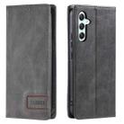 For Samsung Galaxy A14 5G / 4G TTUDRCH RFID Retro Texture Magnetic Leather Phone Case(Grey) - 1