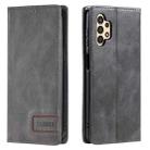 For Samsung Galaxy A32 4G TTUDRCH RFID Retro Texture Magnetic Leather Phone Case(Grey) - 1