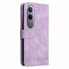 For OnePlus Nord CE4 Lite Skin Feel Life Tree Metal Button Leather Phone Case(Purple) - 3