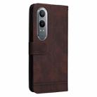 For OnePlus Nord CE4 Lite Skin Feel Life Tree Metal Button Leather Phone Case(Brown) - 3