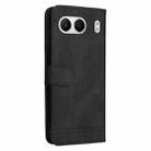 For OnePlus Nord 4 Skin Feel Life Tree Metal Button Leather Phone Case(Black) - 3