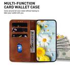 For LG Velvet 4G / 5G / G9 Lily Embossed Leather Phone Case(Brown) - 4