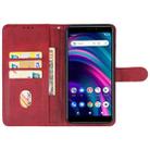For BLU G51 Plus Leather Phone Case(Red) - 3