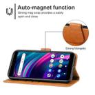 For BLU G51 Plus Leather Phone Case(Brown) - 4