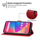 For BLU G71 Leather Phone Case(Red) - 4