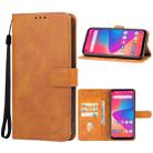 For BLU G71 Leather Phone Case(Brown) - 1