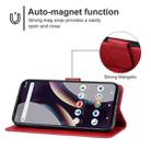 For BLU G53 Leather Phone Case(Red) - 4
