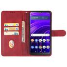 For BLU View Speed 5G Leather Phone Case(Red) - 3