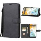 For BLU View 5 Leather Phone Case(Black) - 1