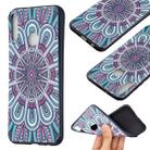 For Huawei Y7p / P40 lite E Embossment Patterned TPU Soft Protector Cover Case(Mandala) - 1