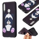 For Huawei Y6p Embossment Patterned TPU Soft Protector Cover Case(Panda) - 1