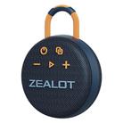 Zealot S77 IPX7 Waterproof Portable Wireless Bluetooth Speaker(Blue Cyan) - 1