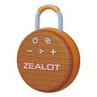 Zealot S77 IPX7 Waterproof Portable Wireless Bluetooth Speaker(Orange) - 1