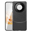 For Huawei Mate 60 Pro Litchi Texture TPU Shockproof Phone Case(Black) - 1