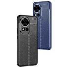 For Huawei nova 12 Pro Litchi Texture TPU Shockproof Phone Case(Black) - 2