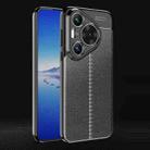 For Huawei P70 Pro Litchi Texture TPU Shockproof Phone Case(Black) - 1