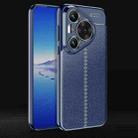 For Huawei P70 Pro Litchi Texture TPU Shockproof Phone Case(Blue) - 1