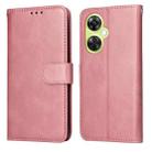 For OnePlus Nord CE 3 Lite / Nord N30 Classic Calf Texture Flip Leather Phone Case(Rose Gold) - 1