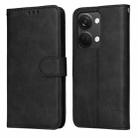 For OnePlus Nord 3 / Ace 2V Classic Calf Texture Flip Leather Phone Case(Black) - 1