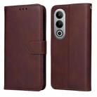 For OnePlus Ace 3V Classic Calf Texture Flip Leather Phone Case(Brown) - 1