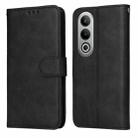 For OnePlus Nord CE4 Classic Calf Texture Flip Leather Phone Case(Black) - 1