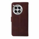 For OnePlus Ace 3 Pro Classic Calf Texture Flip Leather Phone Case(Brown) - 3