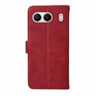 For OnePlus Nord 4 Classic Calf Texture Flip Leather Phone Case(Red) - 3