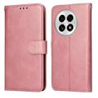 For OnePlus 13 Classic Calf Texture Flip Leather Phone Case(Rose Gold) - 1