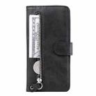 For OnePlus Nord 4 Fashion Calf Texture Zipper Leather Phone Case(Black) - 2