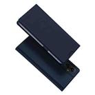 For Samsung Galaxy A05s DUX DUCIS Skin Pro Series Flip Leather Phone Case(Blue) - 1