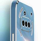 For Nothing Phone 3A XINLI Straight Edge 6D Electroplate TPU Phone Case(Mint Green) - 3