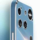 For Nothing Phone 3 XINLI Straight Edge 6D Electroplate TPU Phone Case(Celestial Blue) - 3