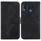 For Nokia G11 Plus Little Tiger Embossed Leather Phone Case(Black) - 1