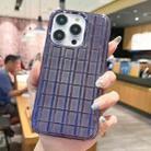 For iPhone 12 Pro Max Electroplated Glazed Tile TPU Phone Case(Purple) - 1