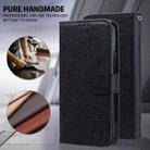 For Google Pixel 9 Pro XL Skin Feeling Oil Leather Texture PU + TPU Phone Case(Black) - 2