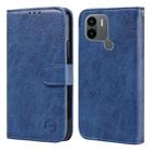 For Xiaomi Redmi A1 / A1+ Skin Feeling Oil Leather Texture PU + TPU Phone Case(Dark Blue) - 1
