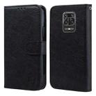 For Xiaomi Redmi Note 9 Pro Skin Feeling Oil Leather Texture PU + TPU Phone Case(Black) - 1