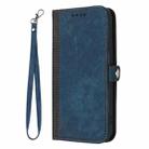 For Honor 300 Pro / Honor 300 Ultra Side Buckle Double Fold Hand Strap Leather Phone Case(Royal) - 3