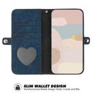 For iPhone 17 Pro Max Side Buckle Double Fold Hand Strap Leather Phone Case(Royal) - 3