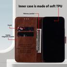 For Motorola Moto G Power 2023 Skin Feeling Oil Leather Texture PU + TPU Phone Case(Brown) - 3