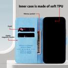 For Motorola Moto G Stylus 5G 2023 Skin Feeling Oil Leather Texture PU + TPU Phone Case(Light Blue) - 3